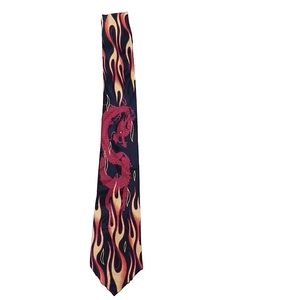 No Boundaries flames & Serpent Neck Ties